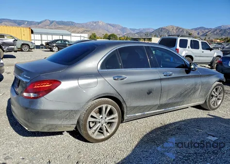 2017 Mercedes-Benz C 300 4Matic from USA, damaged, VIN 55SWF4KB4HU202012